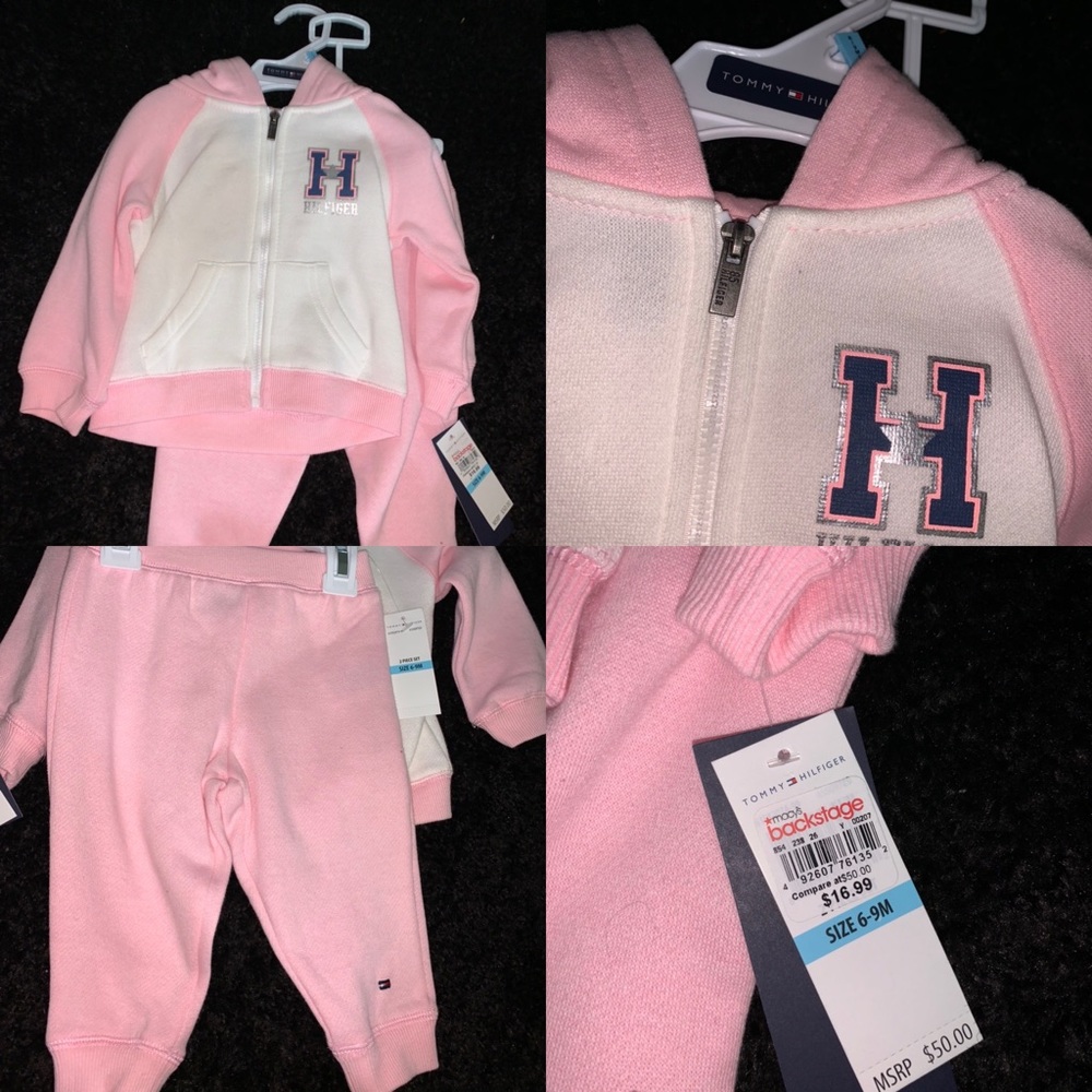 Matching sets for baby girl Tommy Hilfiger